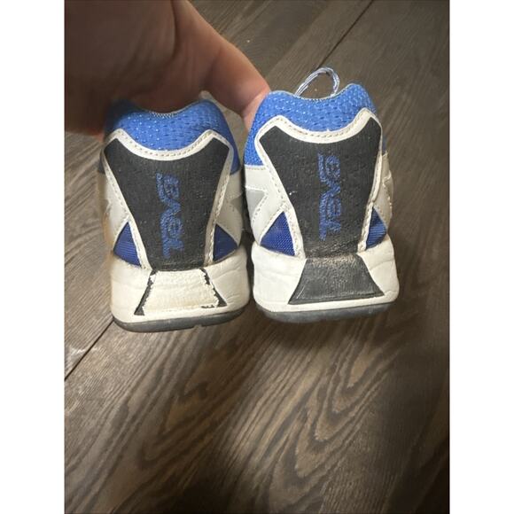 Teva Amphibious Hiking Shoes Men’s 12 Blue Black Reflective - Picture 5 of 13